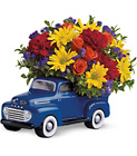 Teleflora's '48 Ford Pickup Bouquet from Flowers by Ramon of Lawton, OK